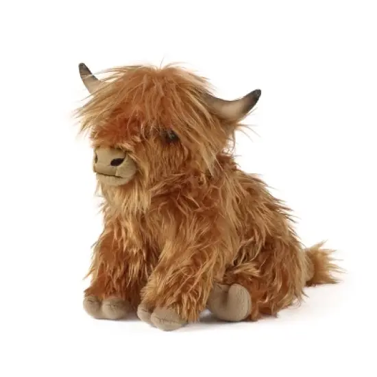 Living Nature Highland Cow Large With Sound Plush Toy image {1}