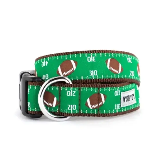 The Worthy Dog Football Field Dog Collar image {1}