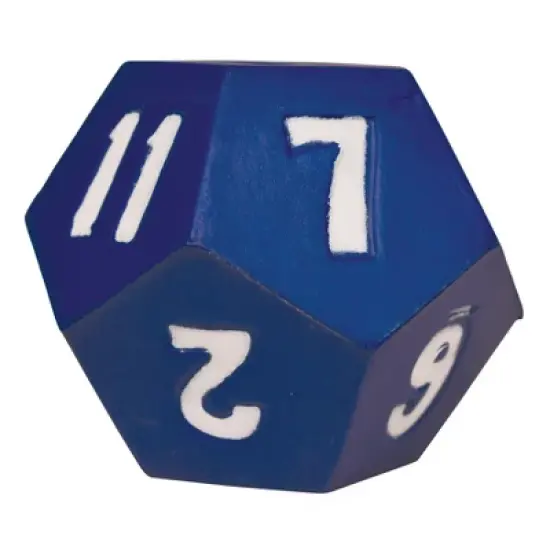 Learning Advantage Jumbo 12-Sided Foam Die, Pack of 3 image {2}