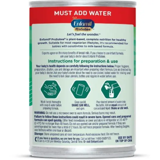 Enfamil Prosobee Soy Infant Formula - 13 fl oz image {9}