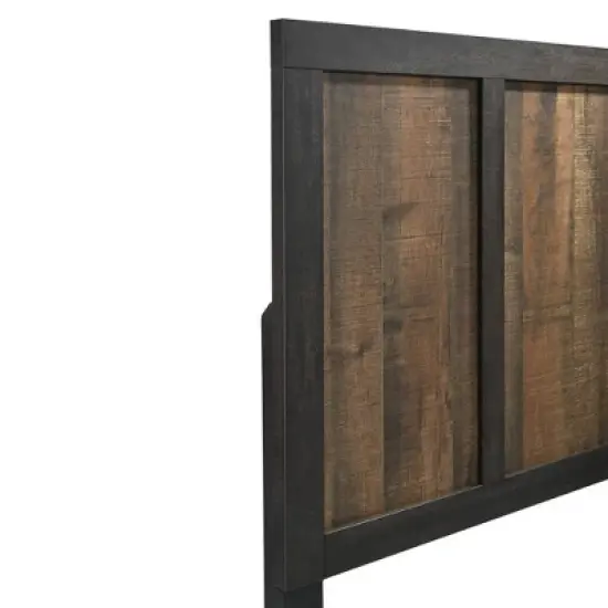 4pc Queen Harrison Panel Bedroom Set Walnut - Picket House Furnishings image {6}