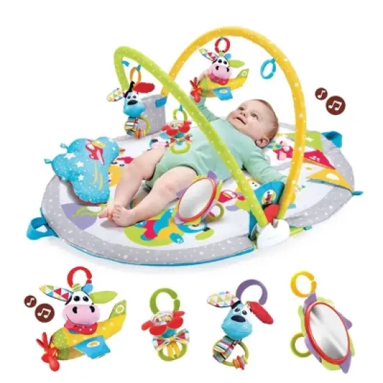 Yookidoo Gymotion Lay to Sit-Up Play 3-Stage Activity Gym image {3}