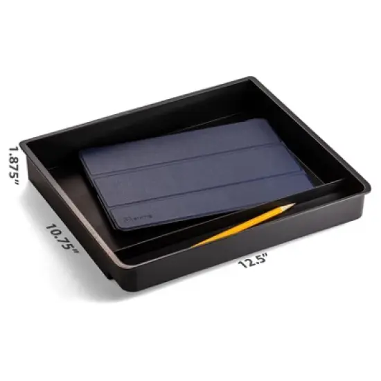 Officemate&reg; Large Under Desk Drawer, Black image {2}