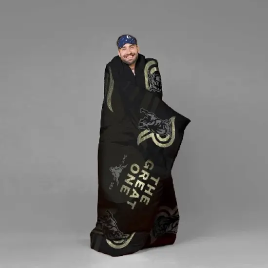 Sleep Squad WWE The Rock 60 x 80 Raschel Plush Throw image {2}