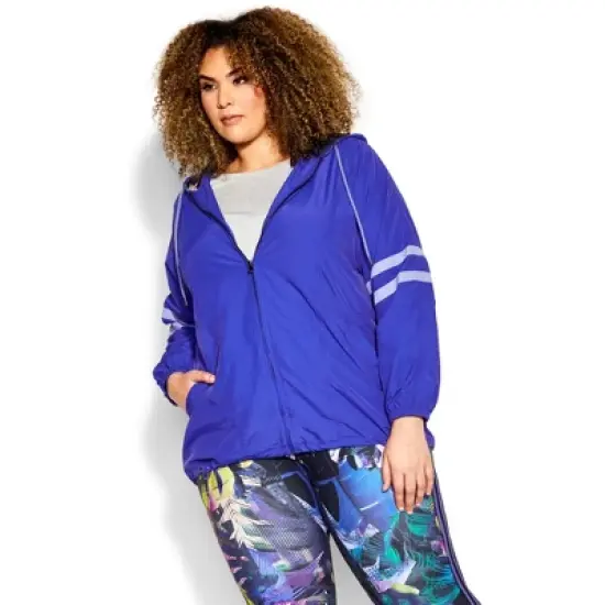 Women's Plus Size Kirby Jacket - blue | AVENUE LEISURE image {5}