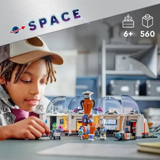 LEGO City Space Science Lab Toy Building Set 60439: Educational STEM Kit for Kids, Laboratory Playset, 560 Pieces image {1}