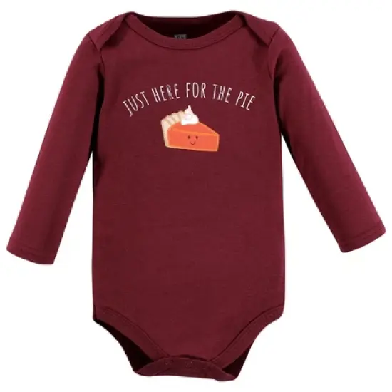 Hudson Baby Unisex Baby Cotton Long-Sleeve Bodysuits, Hello Fall image {3}