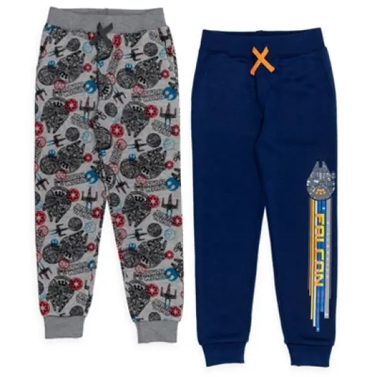 Star Wars Fleece 2 Pack Jogger Pants Little Kid to Big Kid image {8}