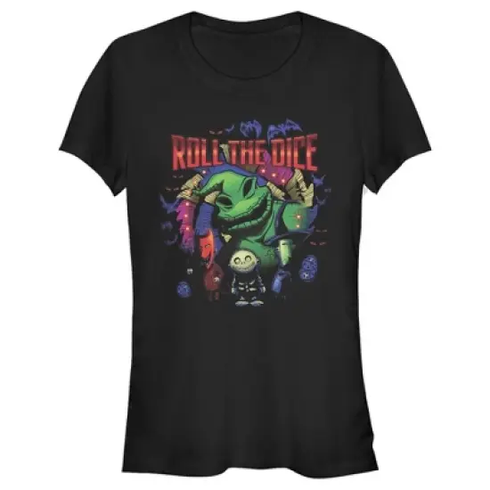 Junior's The Nightmare Before Christmas Oogie Boogie Roll The Dice T-Shirt image {3}