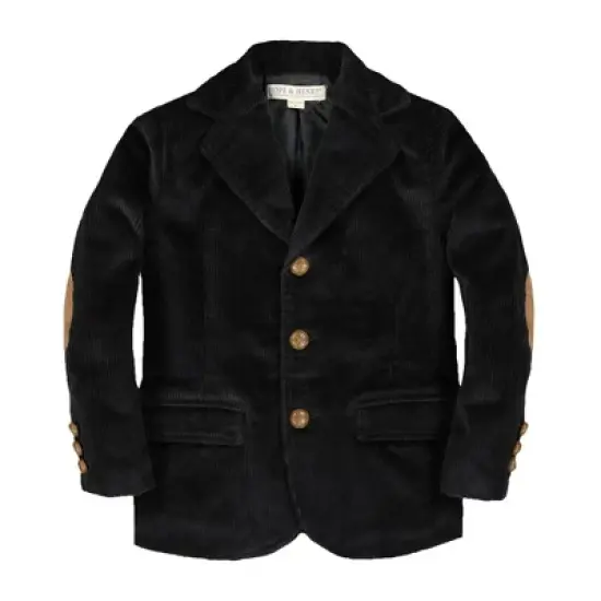 Hope & Henry Boys' Corduroy Blazer with Elbow Patches, Infant image {8}