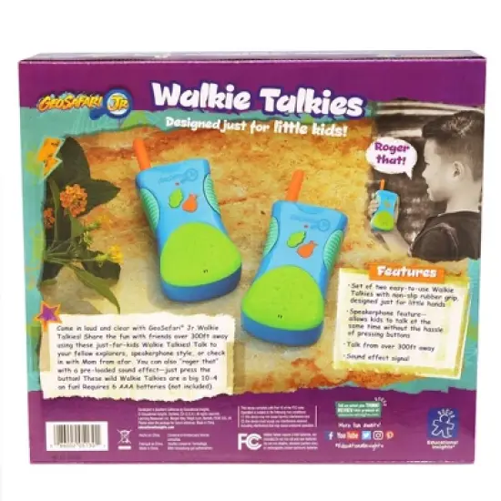 Educational Insights Geosafari Jr. Walkie Talkie image {4}