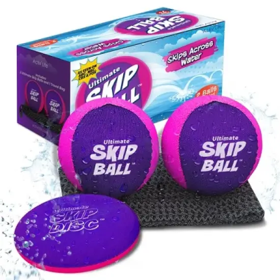 Activ Life Basket Stuffers for Girls [Water Skip Balls] Squishy Toys for Kids 7-14 Year Old Ages 7 9 10 11 Teen Birthday Gifts image {4}
