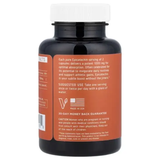 Neurogan Health Epicatechin, 60 Capsules (500 mg per Capsule) image {2}