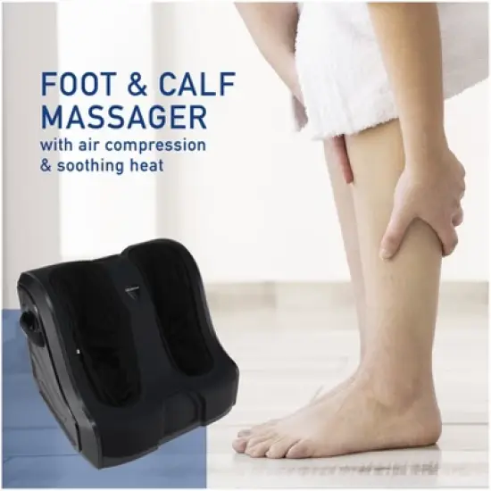 Brookstone Shiatsu Foot and Calf Massager with Air Compression and Soothing Heat image {2}