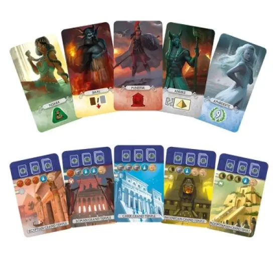 7 Wonders Duel Pantheon Expansion Board Game image {3}