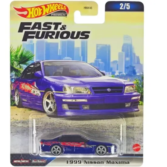 "Fast & Furious" 2023 5 piece Set C Diecast Model Cars by Hot Wheels image {2}