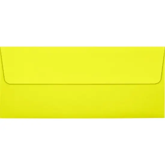 LUX #10 Square Flap Envelopes (4 1/8 x 9 1/2) 50/Pack Citrus (LUX-4860-L20-50) image {1}