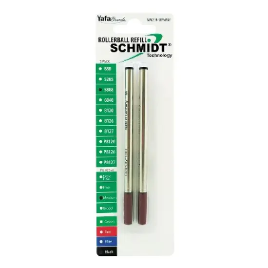 Schmidt Ink Schmidt 888 Safety Ceramic Rollerball Plastic Tube Refill Fits Universal Pens Medium image {5}