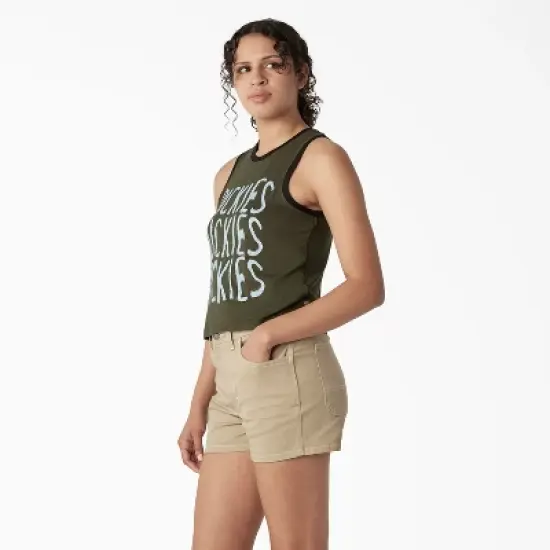 Dickies Women&rsquo;s Sporty Graphic Tank Top image {2}