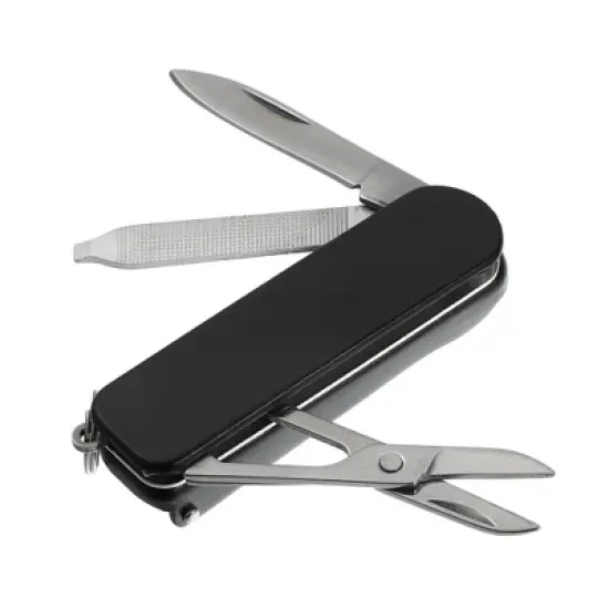 Unique Bargains Stainless Steel Multifunction Nail Clippers for Men and Women 1 Pc image {6}