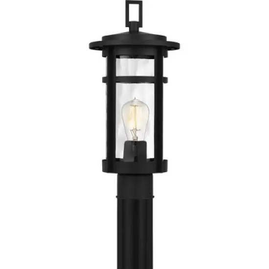 Quoizel Lighting Uma 1 - Light Post Light in  Matte Black image {2}
