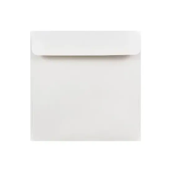 JAM Paper 6 x 6 Square Invitation Envelopes White 50/Pack (28416I) image {4}