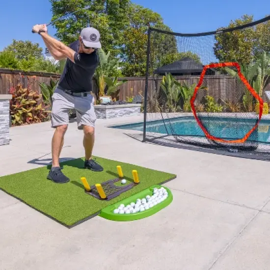 GoSports Golf HEX TRACK Swing Path Guide - Fix Slices, Hooks and More image {1}