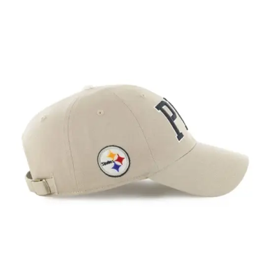 NFL Pittsburgh Steelers Khaki Clique Hat image {1}