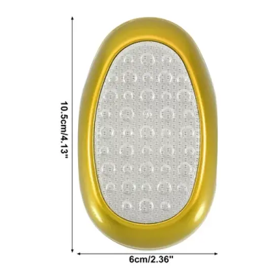 Unique Bargains Multi Purpose 3 in 1 Coarse and Fine Removes Dead Skin Pedicure ABS Stainless Steel Foot File 1 Set image {3}