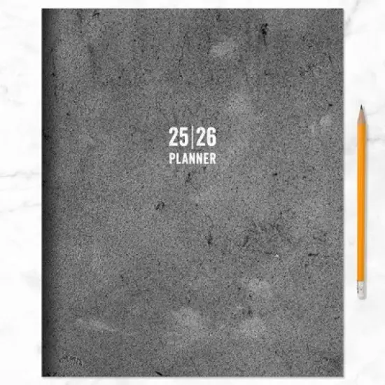 TF Publishing July 2025 - June 2026 Concrete Large Monthly Planner image {3}