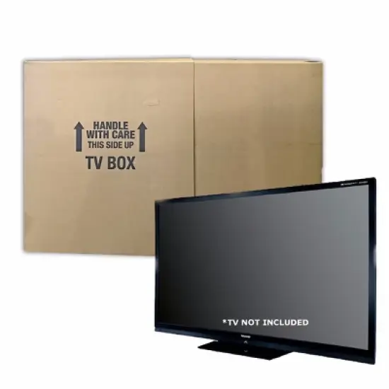 UBMOVE Pack of 2 TV Moving Boxes Fits Monitors Up to 70" image {14}