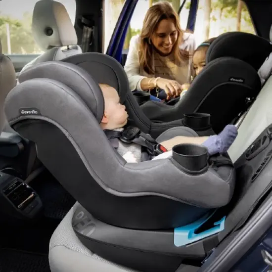 Evenflo REO by Revolve360 Rotating Convertible Car Seat with Quick Clean Cover - Danvers image {21}