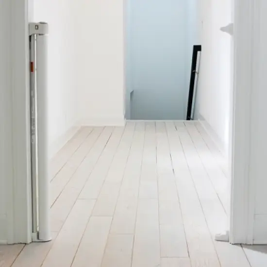 Cardinal Gates Child & Pet Retractable Safety Gate - White image {1}