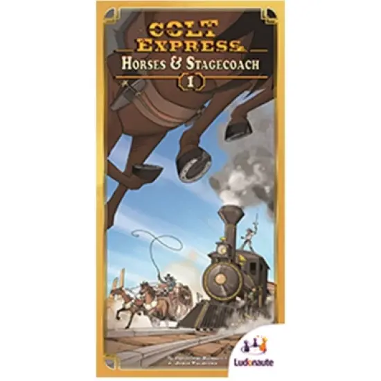 Colt Express Horses and Stagecoach Board Games image {2}