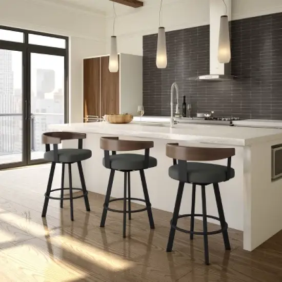 26" Lars Counter Height Barstool - Amisco image {1}