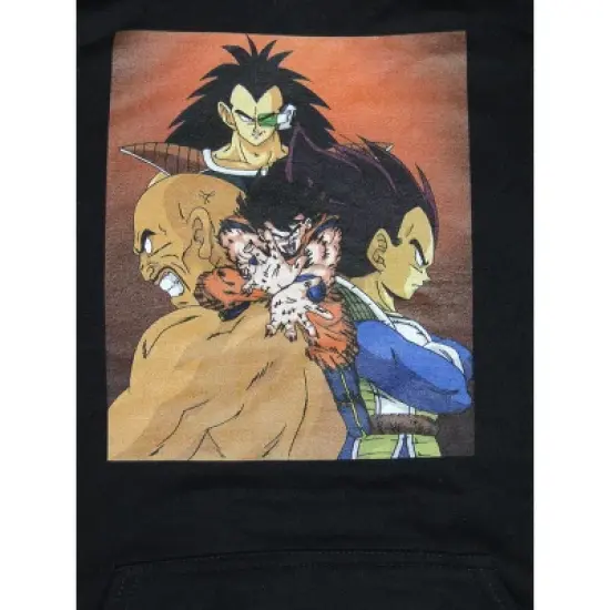 Dragon Ball Z Super Saiyan Character Art Men's Black Sweatshirt image {1}