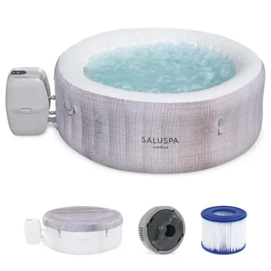 Bestway SaluSpa Cancun AirJet Inflatable Hot Tub with 120 Soothing Jets image {7}