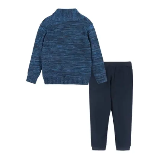 Andy & Evan  Toddler  Boys Multi Colored Marled Toggle Cardigan Set image {2}