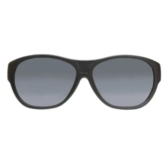 Jonathan Paul Fitovers Allure Extra X-Large XL Unisex Designer Fitover Sunglasses Wear Over Rx/Presciption Eyeglasses, Polarized Polarvue Gray image {1}