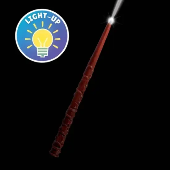 Warner Bros. Harry Potter Hermione Granger Kids' Light Up Deluxe Wand Halloween Accessory: Wizarding World Costume Wands for Girls image {2}