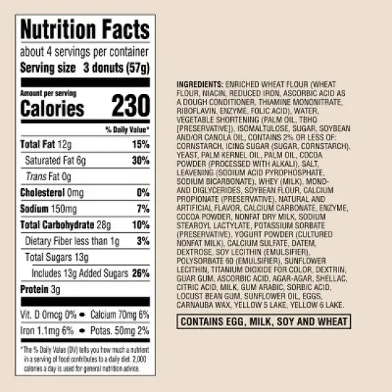 Harvest Iced Mini Donuts - 8oz/12ct - Favorite Day&trade; image {3}