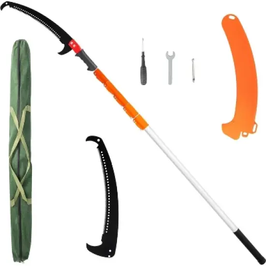 VINGLI 26ft Manual Extendable Tree Pruner Pole Saw, Tree Cutter with 5-section for Pruning Palms and Shrubs image {6}