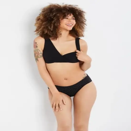 Wrap Maternity and Nursing Sleep Cotton Bra | Motherhood Maternity image {4}