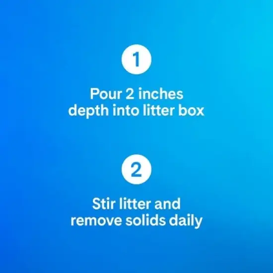 PrettyLitter Unscented Clumping Low Dust Light Weight Cat Litter - 10lbs image {7}