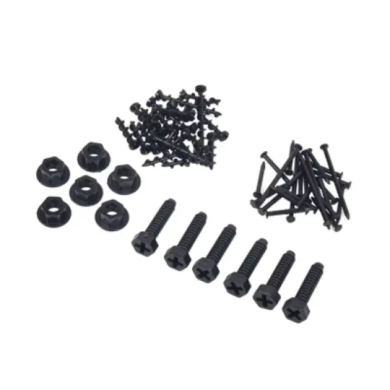 Insten 90 Pieces Wood Workbench Tool Playset with 8 Project Ideas, Pretend Construction & Building Toys for Kids image {3}