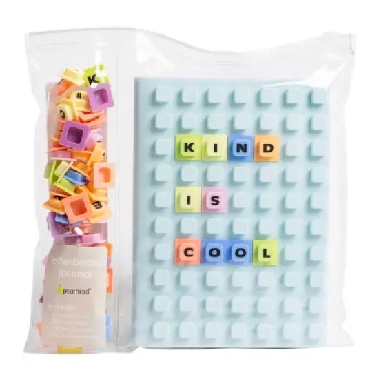 Pearhead Letterboard Journal Blue Letters image {4}