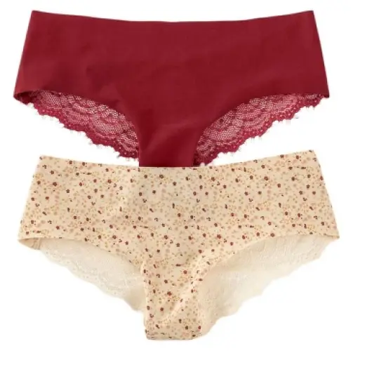 Leonisa  2-Pack Cheeky Lace Panties - image {6}