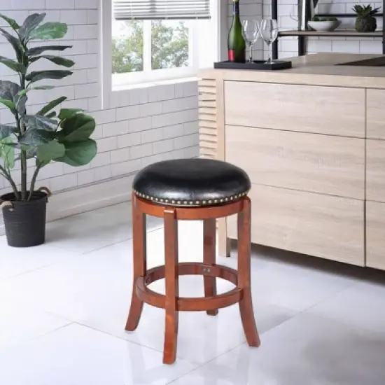Cordova 24" Counter Height Barstool Cherry - Boraam image {1}