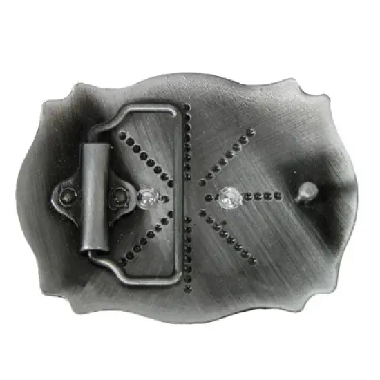 CTM Longhorn Western Belt Buckle image {1}