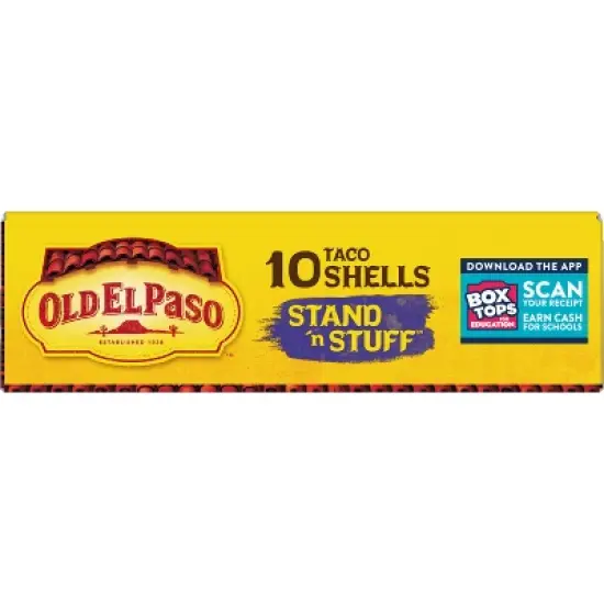 Old El Paso Gluten Free Vegan Stand 'n Stuff Yellow Corn Taco Shells - 4.7oz/10ct image {6}